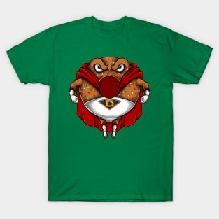 donut character superhero T-Shirt